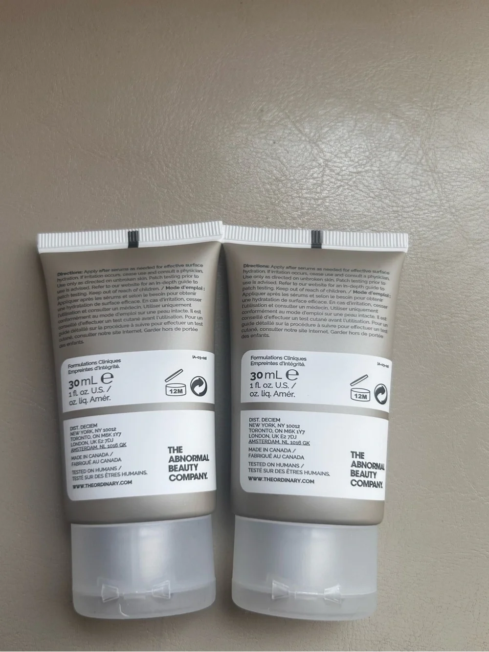 The Ordinary Natural Moisturizing Factors + HA Duo #2